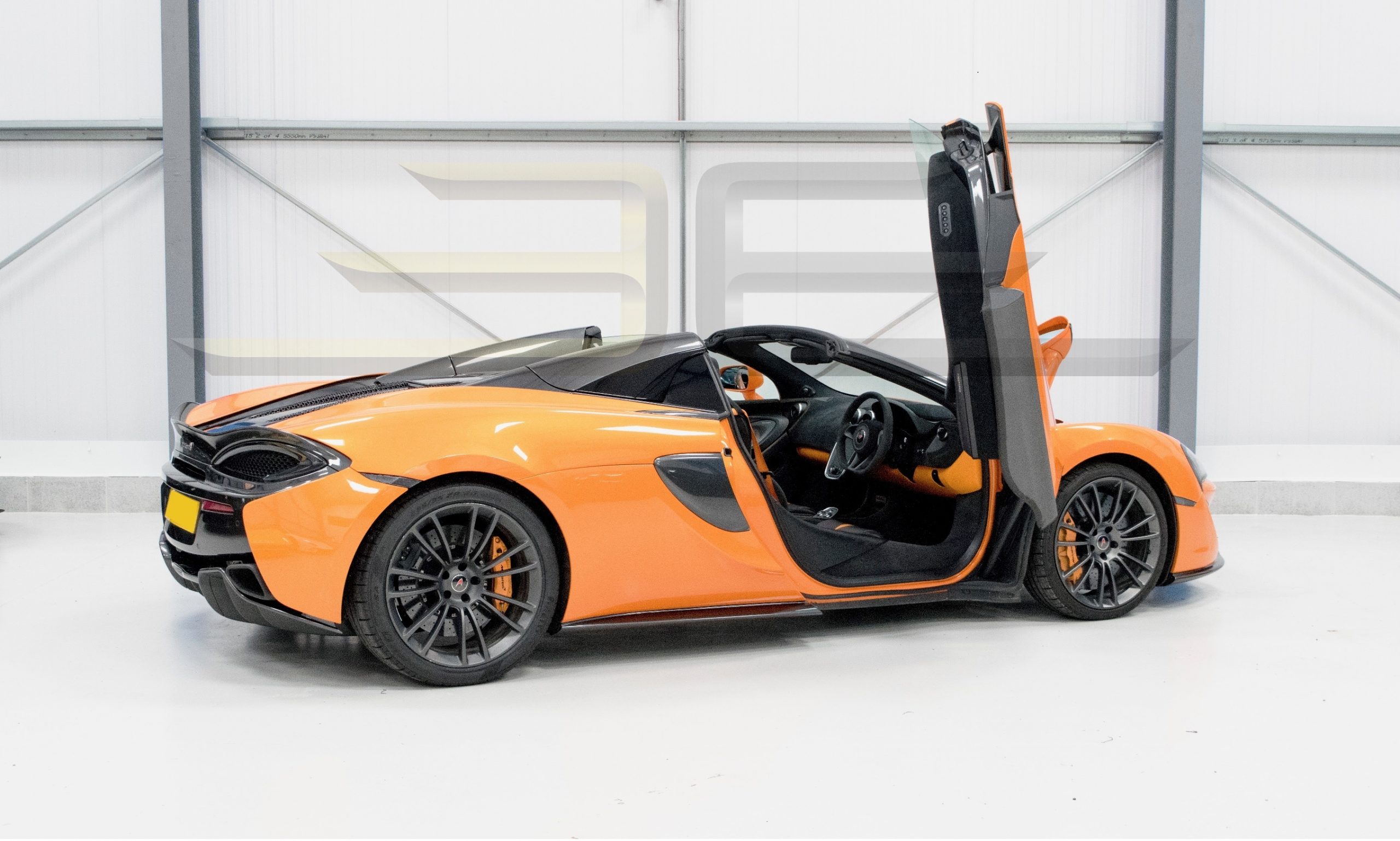 McLaren 570s Spider Limo site Self Drive Car Hire Cambridgeshire